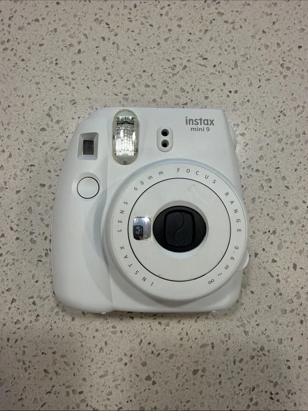Fujifilm Instax Mini 9 Instant Camera — White Body